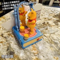 (出清) 上海迪士尼樂園限定 小熊維尼 照鏡子造型人偶掛飾 (BP0028)